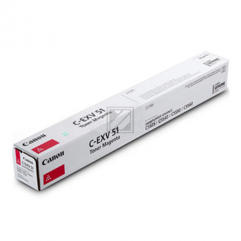Canon Toner-Kit magenta HC (0483C002, C-EXV51M)