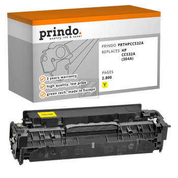 Prindo Toner-Kartusche y (PRTHPCC532A) ersetzt 304A