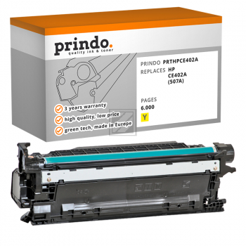Prindo Toner-Kartusche y (PRTHPCE402A) ersetzt 507A