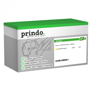Prindo Toner-Kartusche (Green) gelb (PRTHPCF532AG) ersetzt 205A