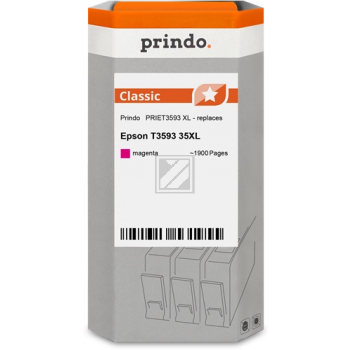 Prindo Tintenpatrone  m HC (PRIET3593) ersetzt 35XL