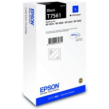 Epson Tintenpatrone bk (C13T756140, T7561)