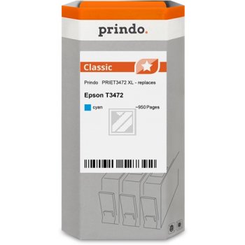 Prindo Tintenpatrone  c HC (PRIET3472) ersetzt T3472