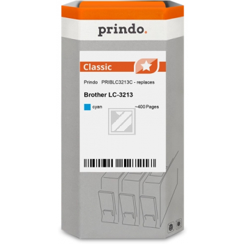 Prindo Tintenpatrone  c HC (PRIBLC3213C) ersetzt LC-3213C