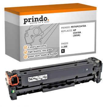 Prindo Toner-Kartusche bk (PRTHPCE410A) ersetzt 305A