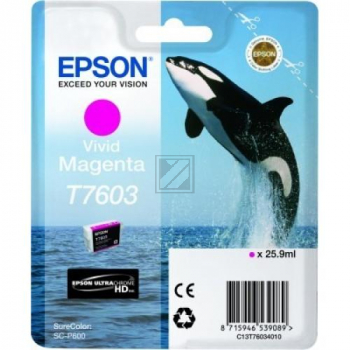 Epson Tintenpatrone m (C13T76034010, T7603)