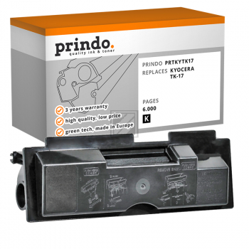 Prindo Toner-Kit bk (PRTKYTK17) ersetzt TK-17