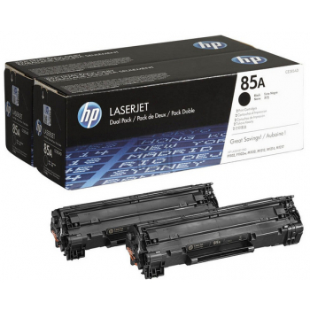 HP Toner-Kartusche 2 x schwarz (CE285AD, 85A) HP Toner-Kartusche 2 x schwarz (CE285AD, 85A)