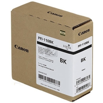 Canon Tintenpatrone schwarz (2364C001AA, PFI-110BK)