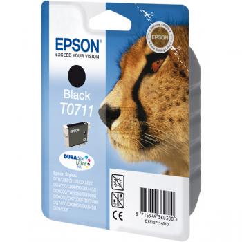 Epson Tintenpatrone schwarz (C13T07114010, T0711)