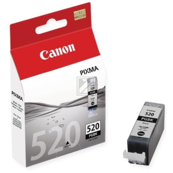Canon Tintenpatrone photo schwarz (2932B001, PGI-520PGBK)