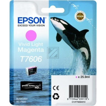 Epson Tintenpatrone m light (C13T76064010, T7606)
